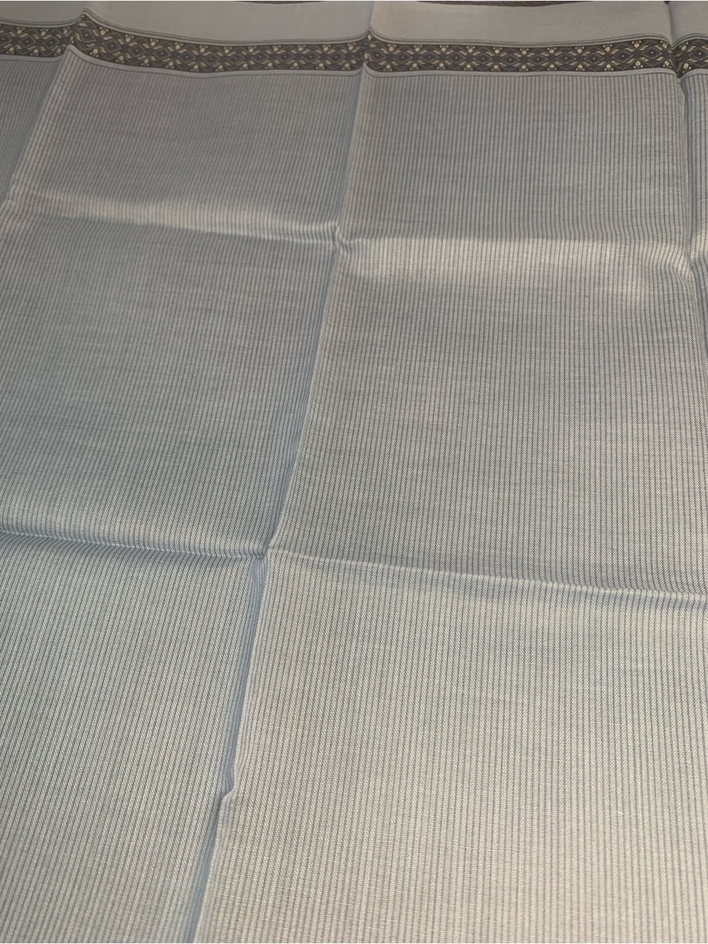Yves Saint Laurent Handkerchief- Light Blue & Lavender - Picture 9 of 13